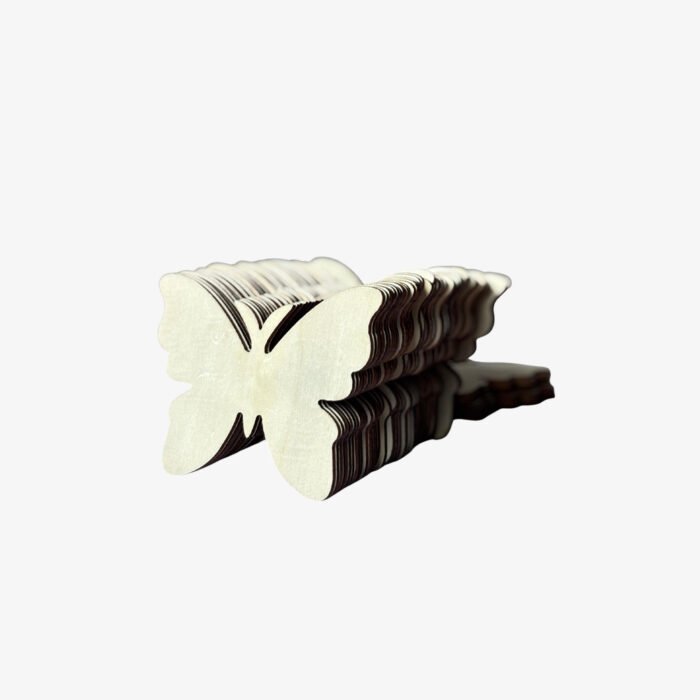 Butterfly 20 Pcs DIY MDF Cutouts for Art and Craft Work, Craft Shapes, Cut Out