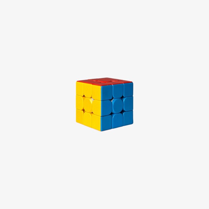 Crazy Kids 4EVER Cube Square 3x3x3 Speed Puzzle, High Speed Sticker-Less, Age 8+ (Pack 1)